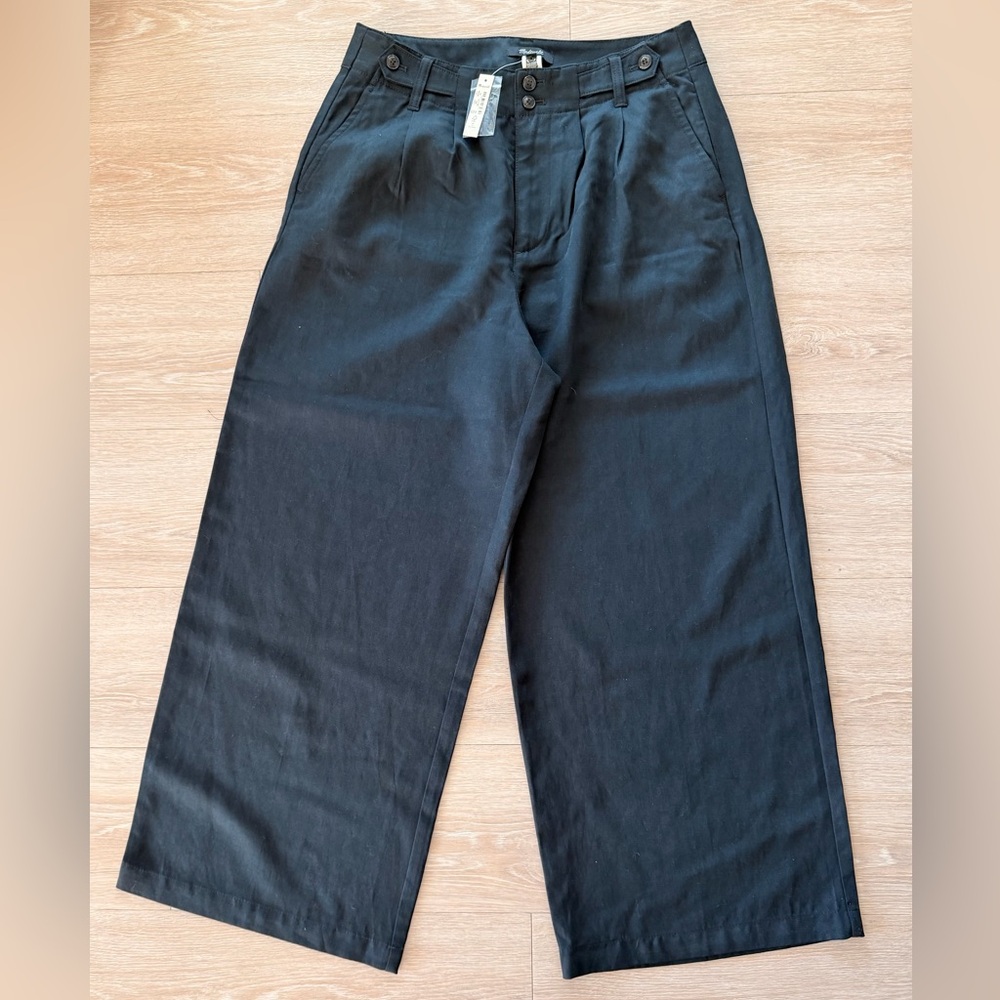 NEW - Madewell Black Trousers